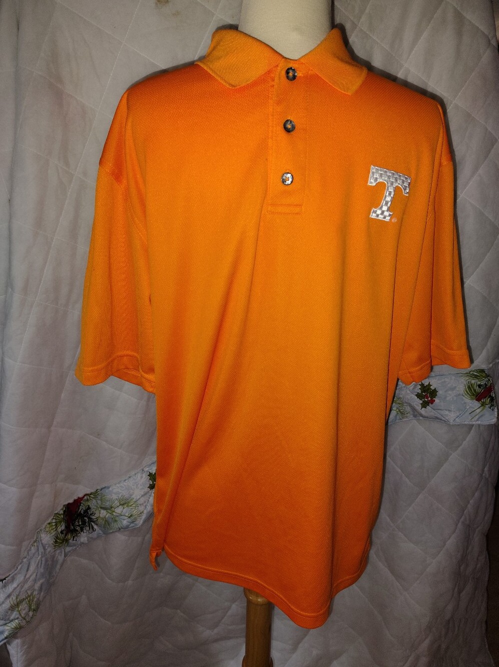 NWOT NCAA Men's University Of Tennessee UT Football Polo Fits XL Extra Large
